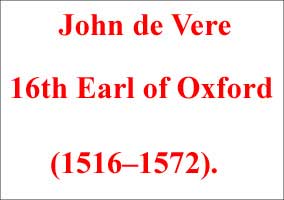 No image of John de Vere