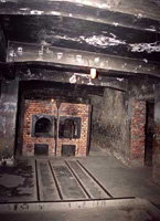 Auschwitz ovens. 