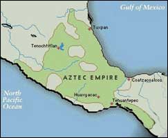 The Mexican empire of Montezuma