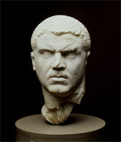 Bust of Caracalla. 