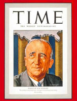 Byrnes' ambition was boundless. In 1943 he appeared on the cover of Time magazine. 