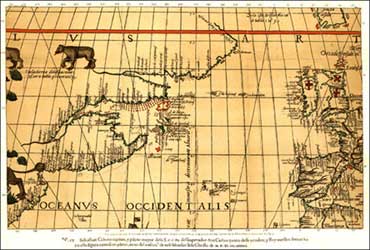 John Cabot's landfall was on the coast of Labrador, 