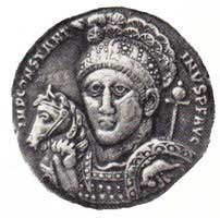Coin of Emperor Constantine. 
