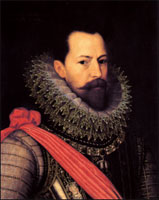 The Duke of Parma (1545-1592), led the invasion force in the Netherlands. 