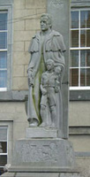 Statue of Rice with one of his boys in Co. Kilkenny. 