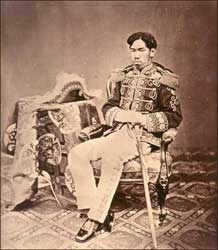 Emperor Meiji (1852-1912). 