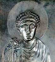 Emperor Theodosius I (347-395).