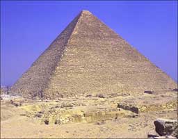 The Great Pyramid stripped of its 