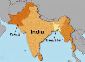 India after partition.