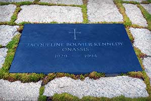 Jackie Kennedy's final resting place 