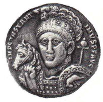 Coin of Emperor Jesus Constantine 