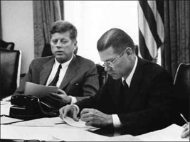 President Kennedy and 