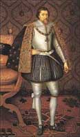 King James I (1567-1625).