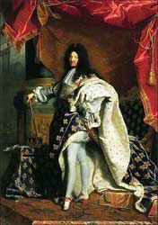 King Louis XIV (1638-1715). 
