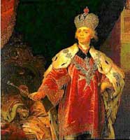 Knight of Malta Tsar Paul I