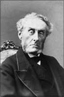 Lord Shaftesbury (1801–1885) circa 1865. 