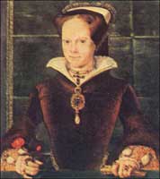 The Maria came from Bloody Mary Tudor. 