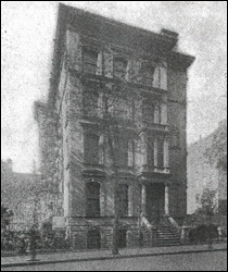 Mr. Rockefeller's New York City home, 4 West, 54st.