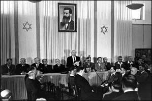 Founding of the State of "Israel" in 1948. 
