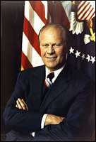 President Gerald Ford (1913-2006).