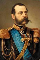 Tsar Alexander II (1818–1881).
