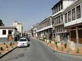 "Straight Street" in Damascus.