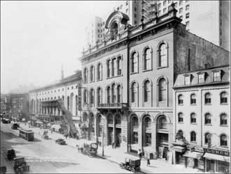 Tammany Hall in New York City was the home of the Smith political machine. 