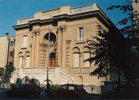 Tesla museum in Belgrade, Yugoslavia. 