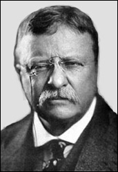 Theodore Roosevelt (1858 -1919).
