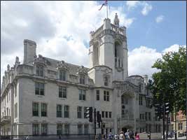 U.K. Supreme Court building in London. 