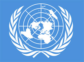 The official UN logo. 