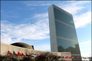UN HQ in Manhattan. 