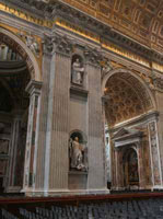 No one who visits the Vatican can miss the statue of Loyola. 